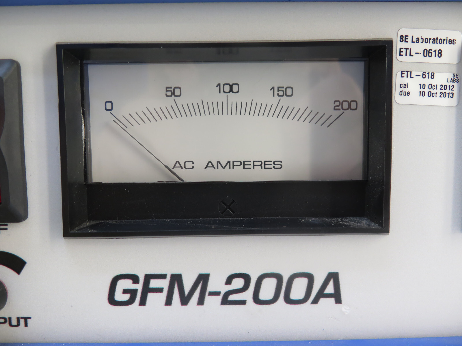 Compliance West GFM-200A Ground Continuity Tester Output 0-200 Amps ac ± 3%