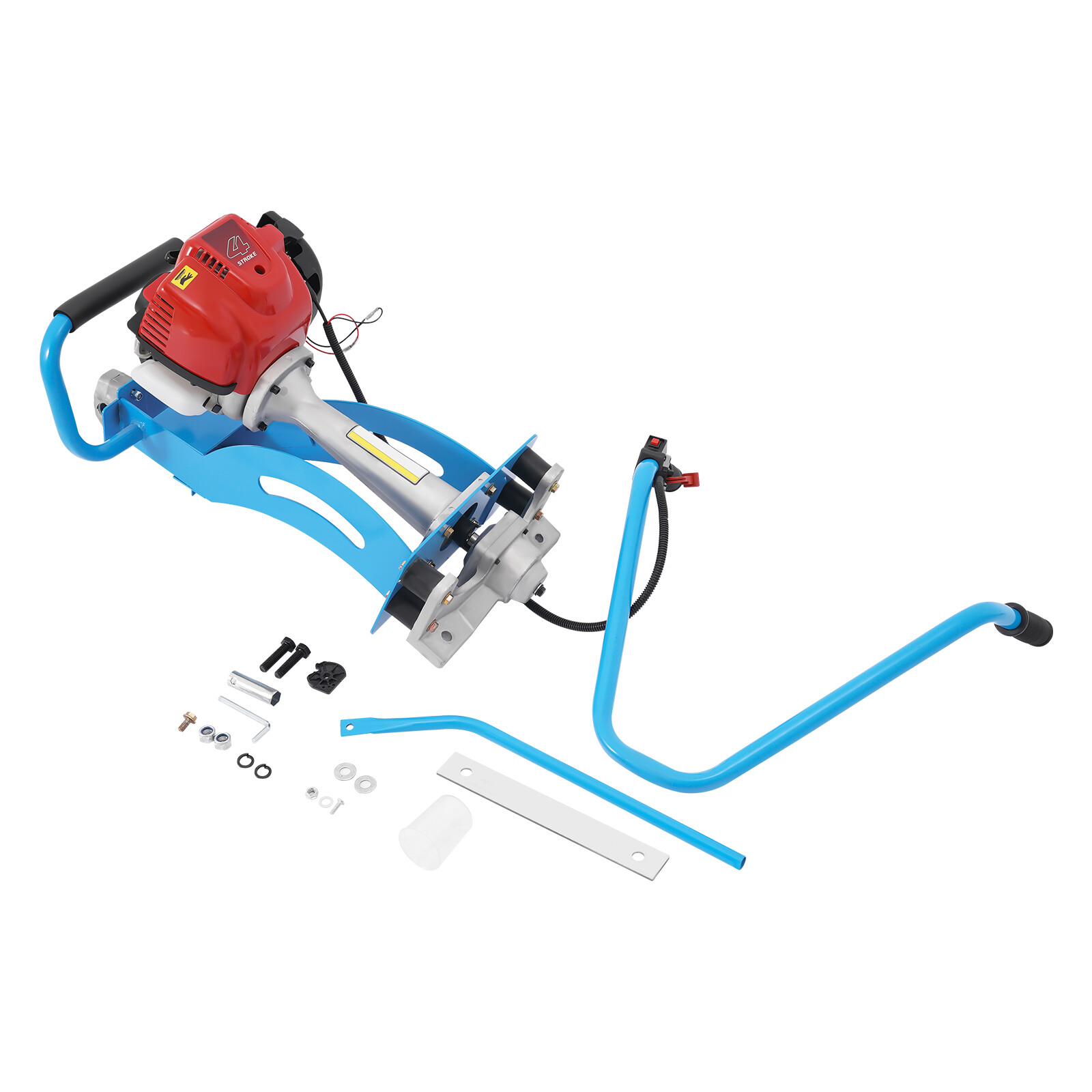 4-Stroke 900W Concrete Vibrator Gas Power Screed Cement Gasoline Engine TOP