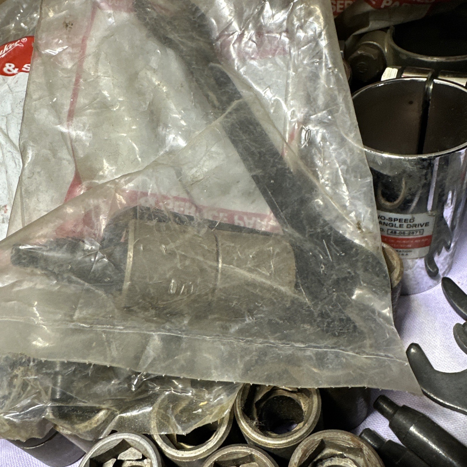 HUGE LOT MILWAUKEE 48-06-2871 RIGHT ANGLE DRIVE PARTS