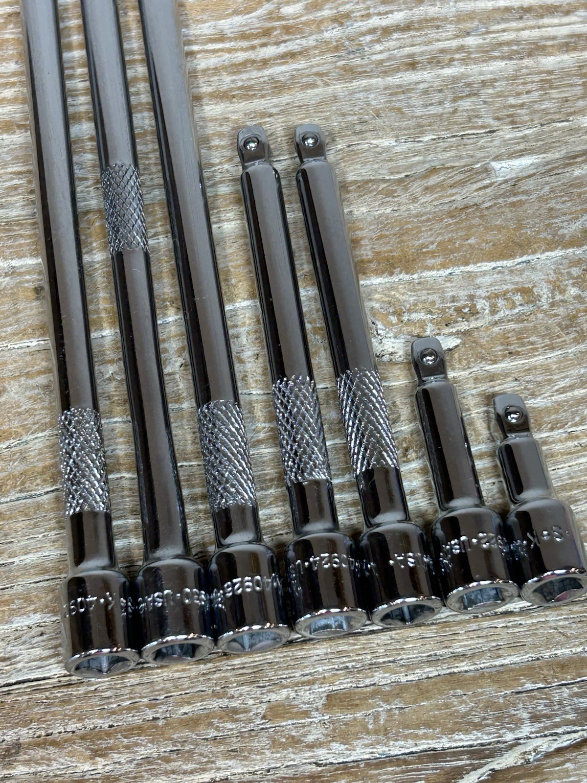 SK Tools 7 Piece 1-1/2″, 2″, 4″, 6″, 10″ And 14″ 1/4″ Drive Wobble Extension SET