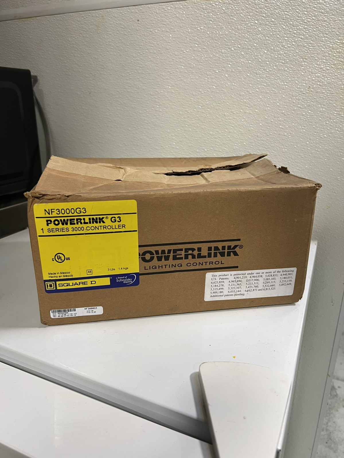 SQUARE D POWERLINK G3 NF3000G3C DIGITAL DISPLAY CONTROLLER Open Box Sealed Unit