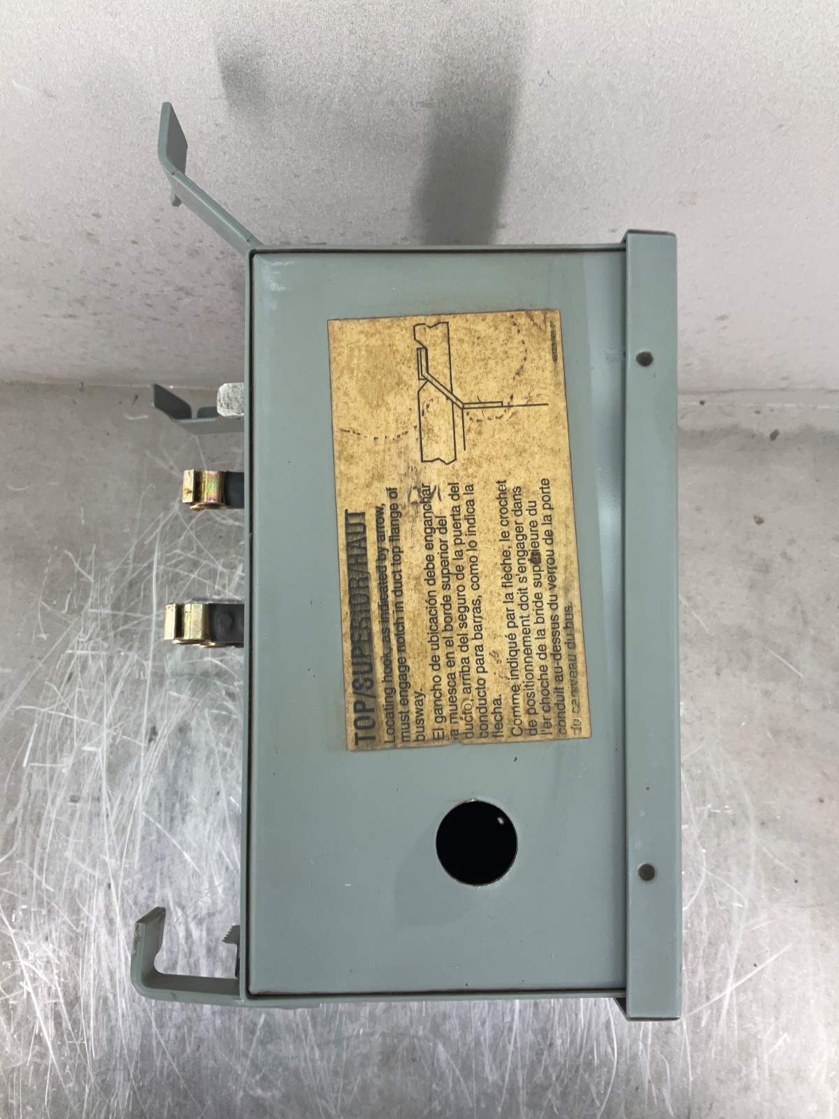 SQUARE D PQ3603G I-LINE BUSWAY FUSIBLE BUS PLUG SWITCH 30 A 3P3W 600V
