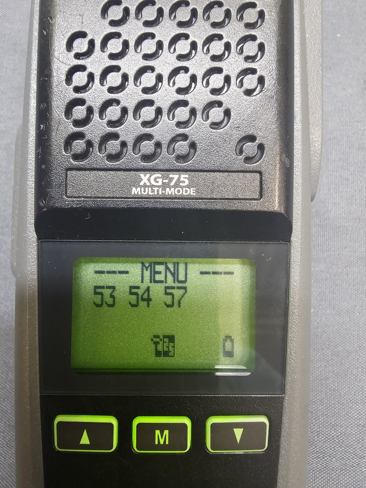 Harris XG-75 EVXG-PB78B Phase II 2 TDMA P25 Trunking 800 MHz Two Way Radio
