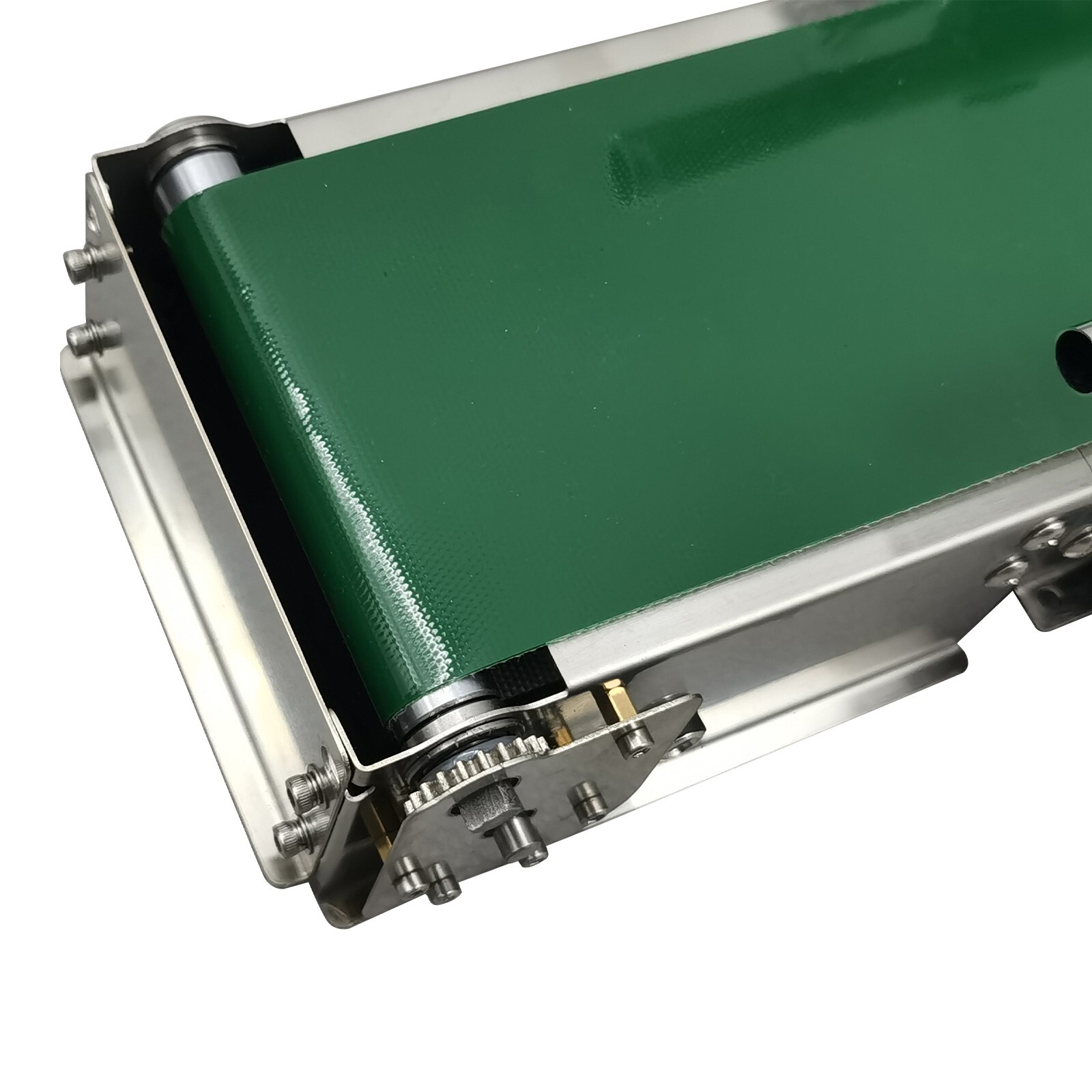 Optical Fiber Intelligent Induction Control Belt Conveyor with Double Guardrail