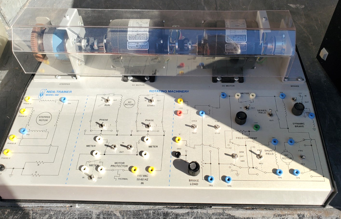 Nida Model 280 Motor control technical trainer