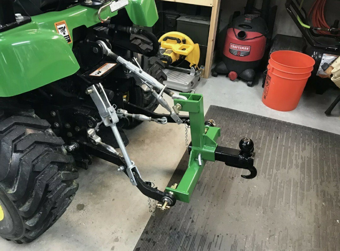 CAT 0 Farm Tractor Skid 3 Point Hitch Drawbar Receiver Hitch USA Made!!!