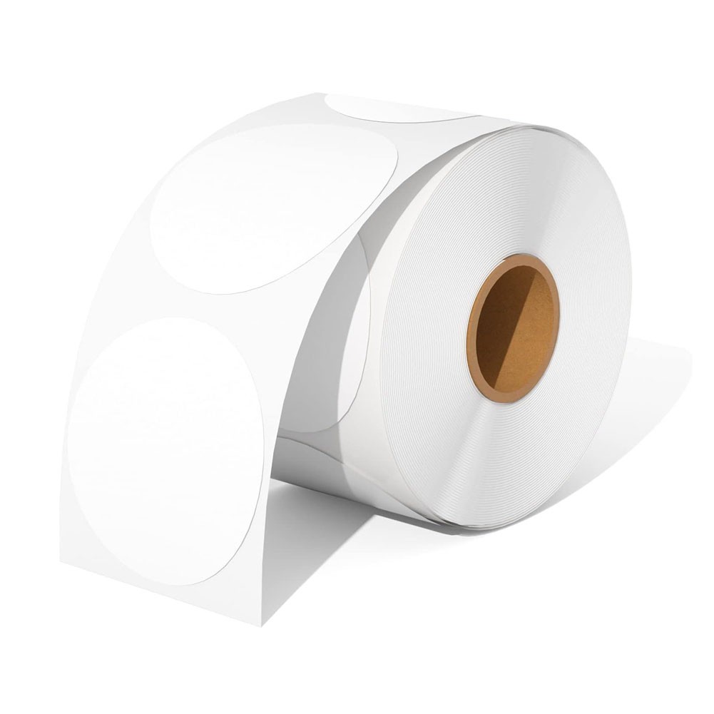 2″ Round Color Coding Labels Roll Circle Dot Sticker Self-Adhesive Removable