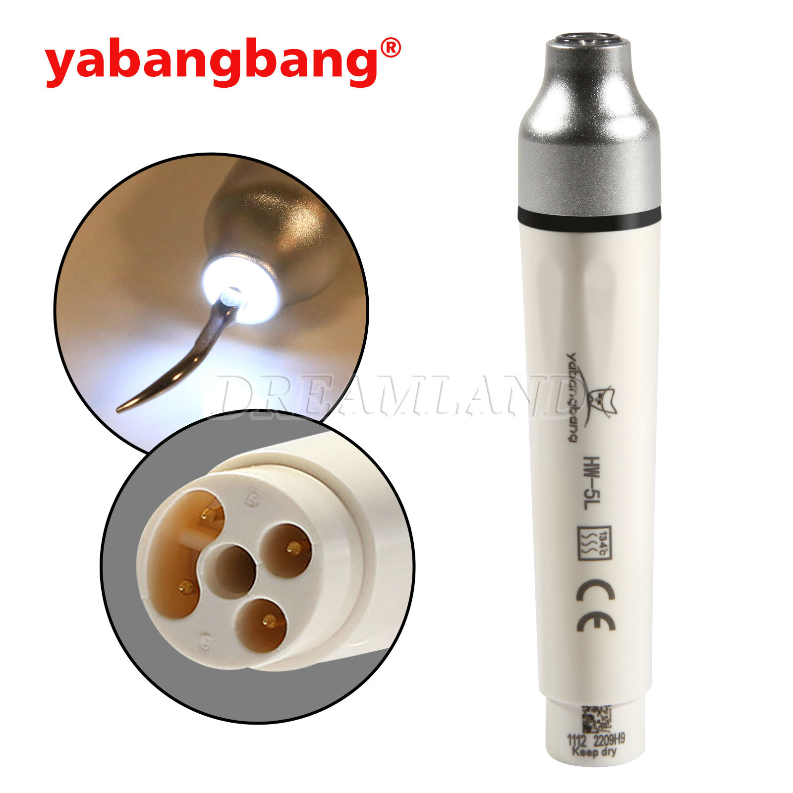 Dental Ultrasonic Piezo Scaler Bottles Fit EMS YABANGBANG / Detachable Handpiece