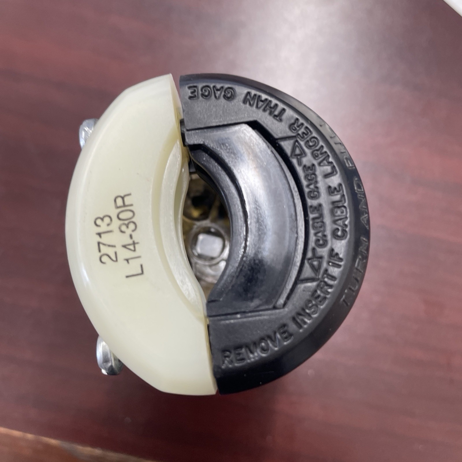 L14-30C Replacement 30 AMP Locking Female End UL Listed 4 Prong L1430C