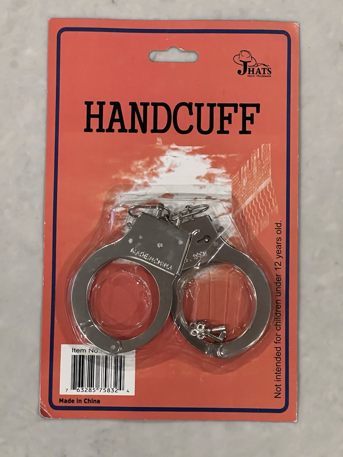 Chain-Linked Handcuffs Costume Quality Light Weight Cosplay NEW