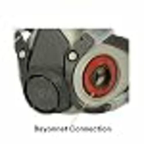 3M 6200 Reusable Respirator, NIOSH, Bayonet, 4-Point, Medium, (CASE OF 24)