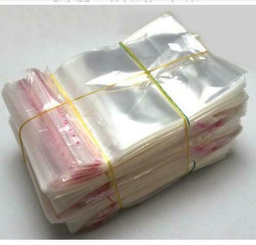 500PCS Wholesale Lots Self Adhesive Seal Plastic Bags 3x7cm