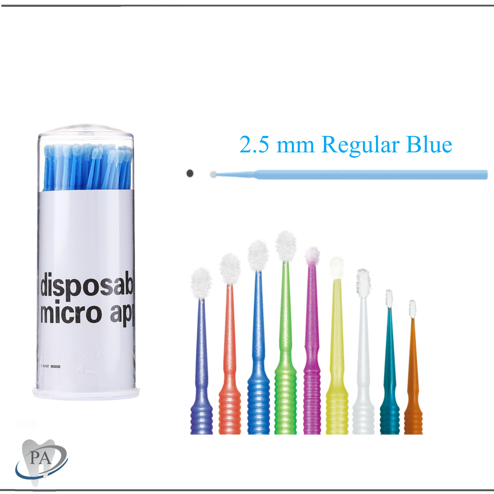 400 Microbrush Micro Brush Applicator Tips Regular, Fine, Super Fine Dental USA