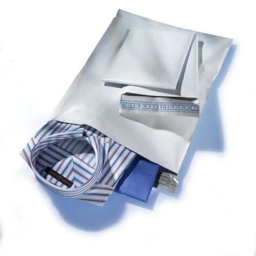 200 12X15.5 White Poly Mailer Self Sealing Shipping Envelopes Bags 12”X15.5” #5