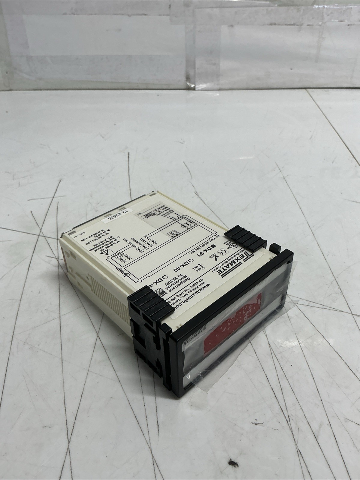 TEXMATE DX-35 DR IP01 Panel Meter AA-062