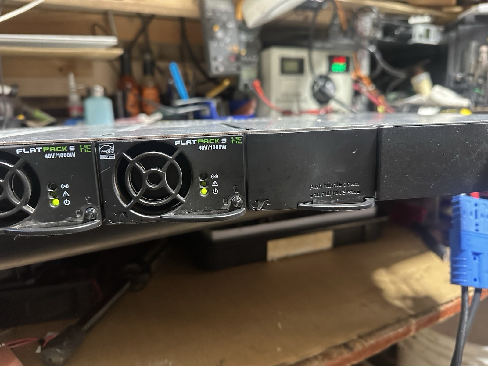 Flatpack S FPS 48V Basic 1U/3R No LVBD+ Controller+(2) 48/1000 HE