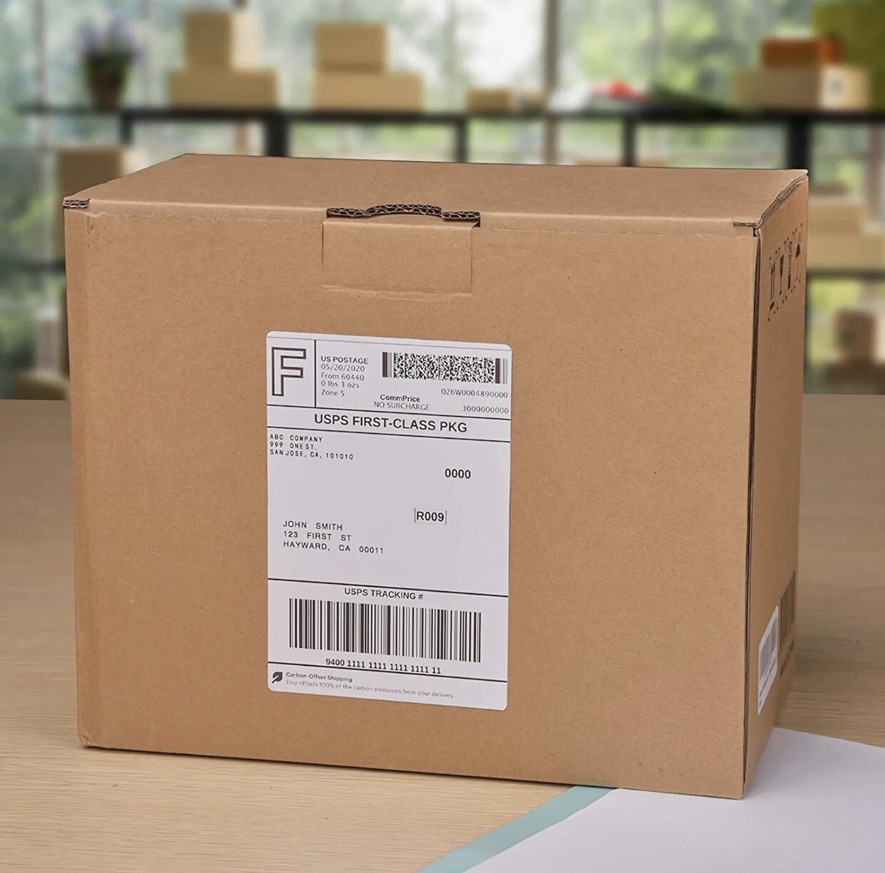 10 Rolls of 250 4×6 Direct Thermal Shipping Labels For Zebra Eltron ZP450 LP2844