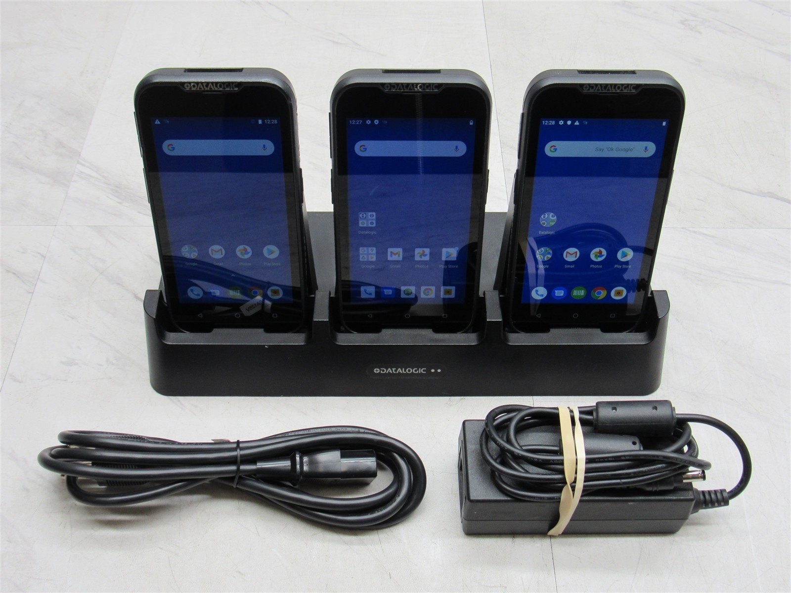 3 LOT Datalogic Memor 10 Mobile Computer 944350004 Android 9 with Battery & Dock