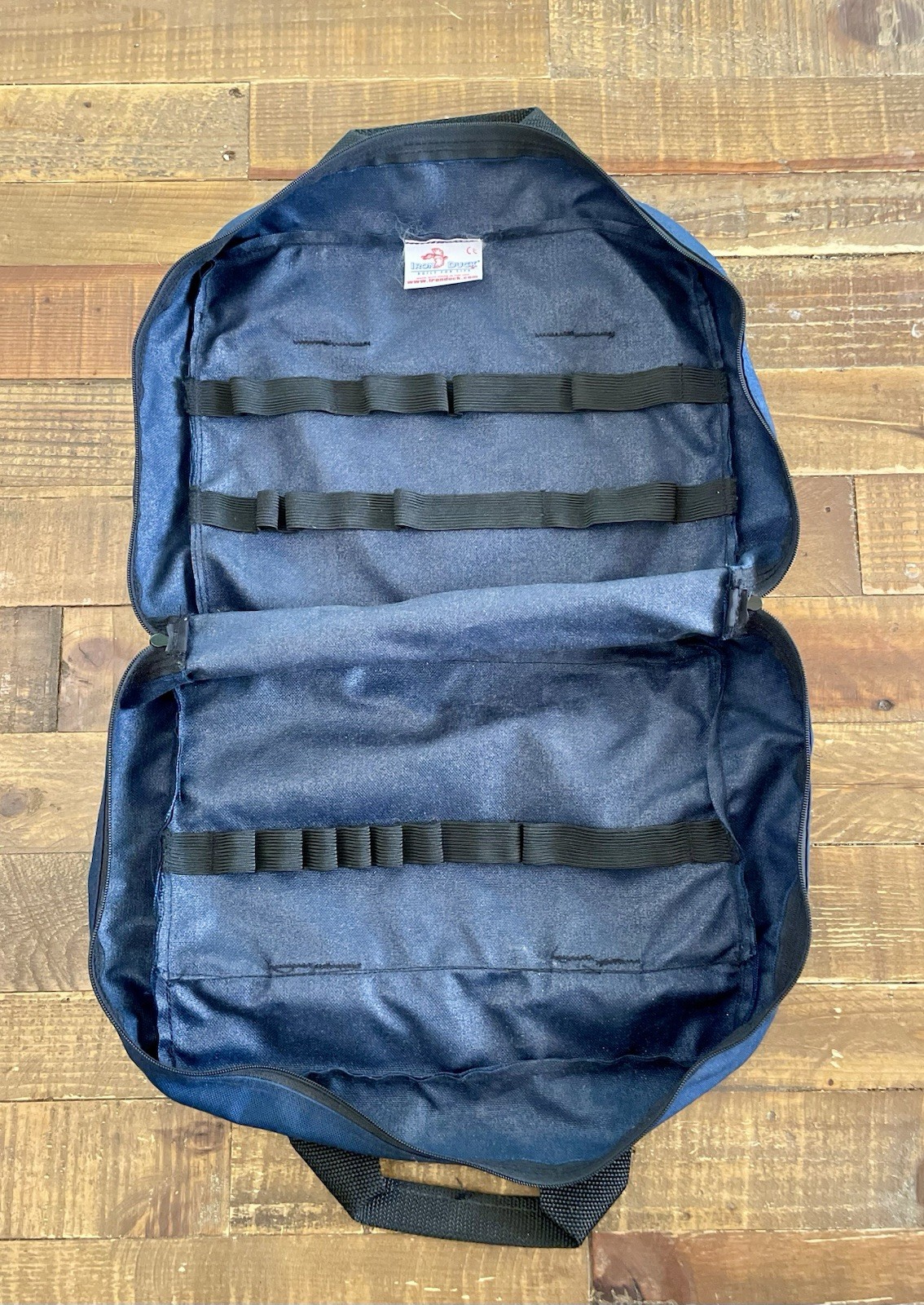Iron Duck Built For Life EMS Trauma Bag 16” X 12” X 7” Blue Excellent Condition