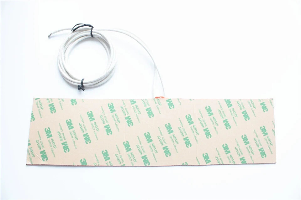 Silicone Heating Blanket Pad 1″ X 5″ 25.4 X 127mm 25W Factory Direct Sale Custom