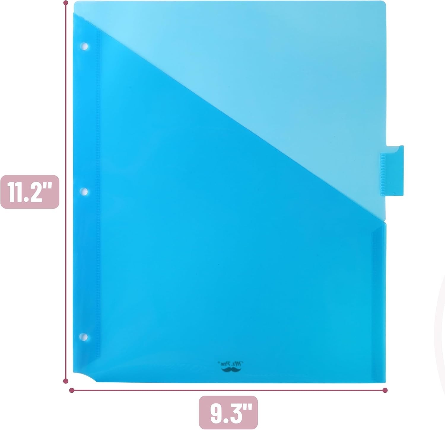 8 Colorful Pocket Dividers for Binders – Durable, Tear-Resistant & Customizable