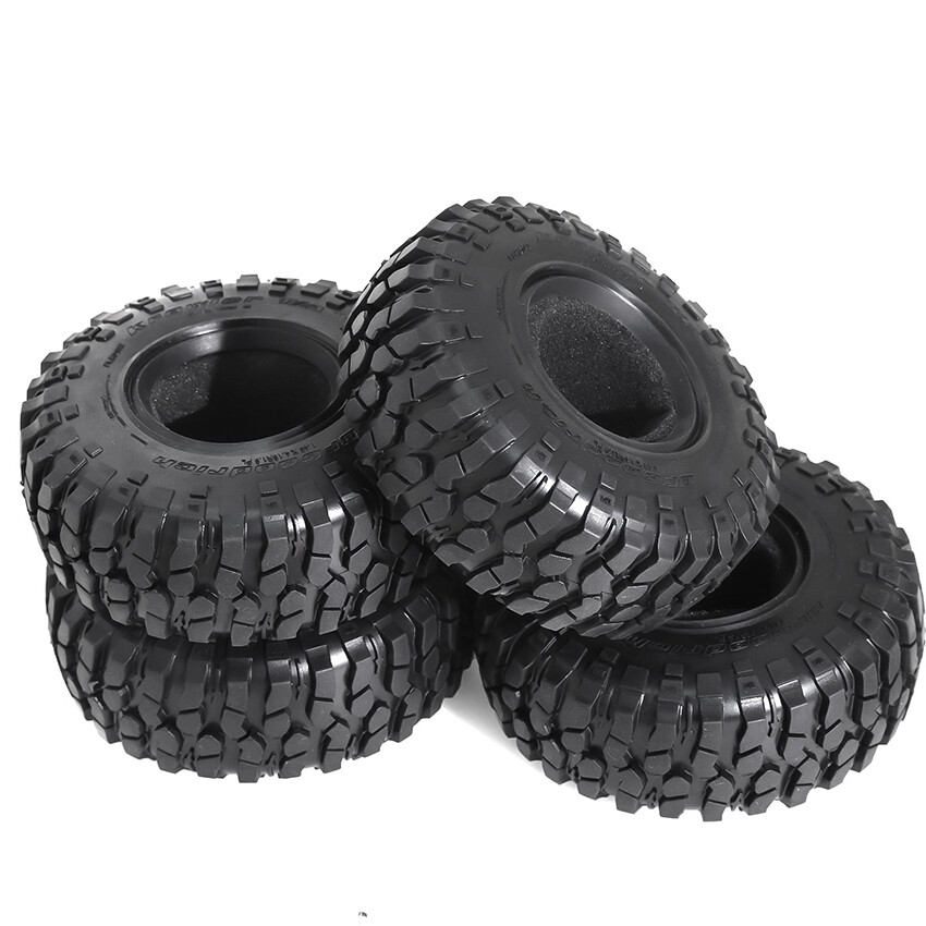 1.9” Universal Crawler Tire 106MM Rock TerrainTire for 1/10 Model Cars