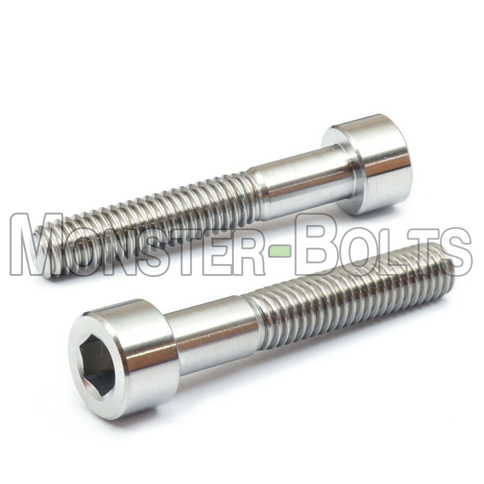 M3 Titanium Socket Head Cap Screws, Ti Grade 5, Metric DIN 912 Coarse 0.50