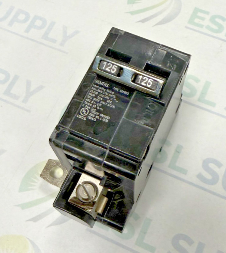 Siemens MBK125A Circuit Breaker 125A 2P 120/240VAC New!