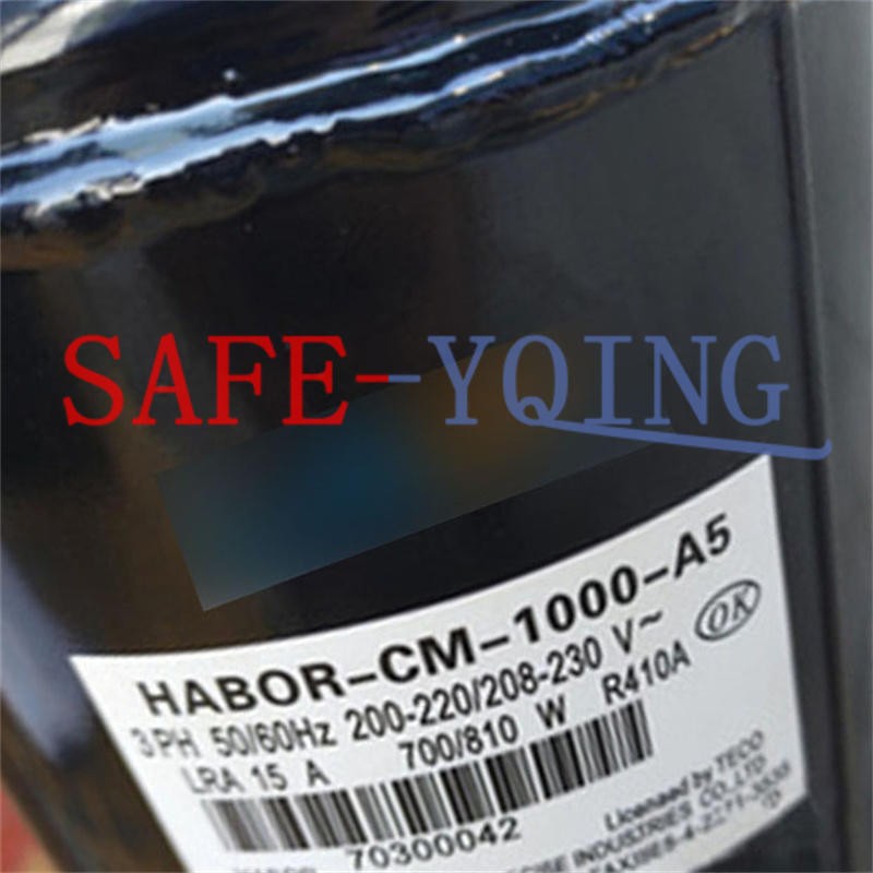 ONE HABOR-CM-1000-A5 Refrigeration compressor 3PH 50/60Hz 200-220/208-230V NEW