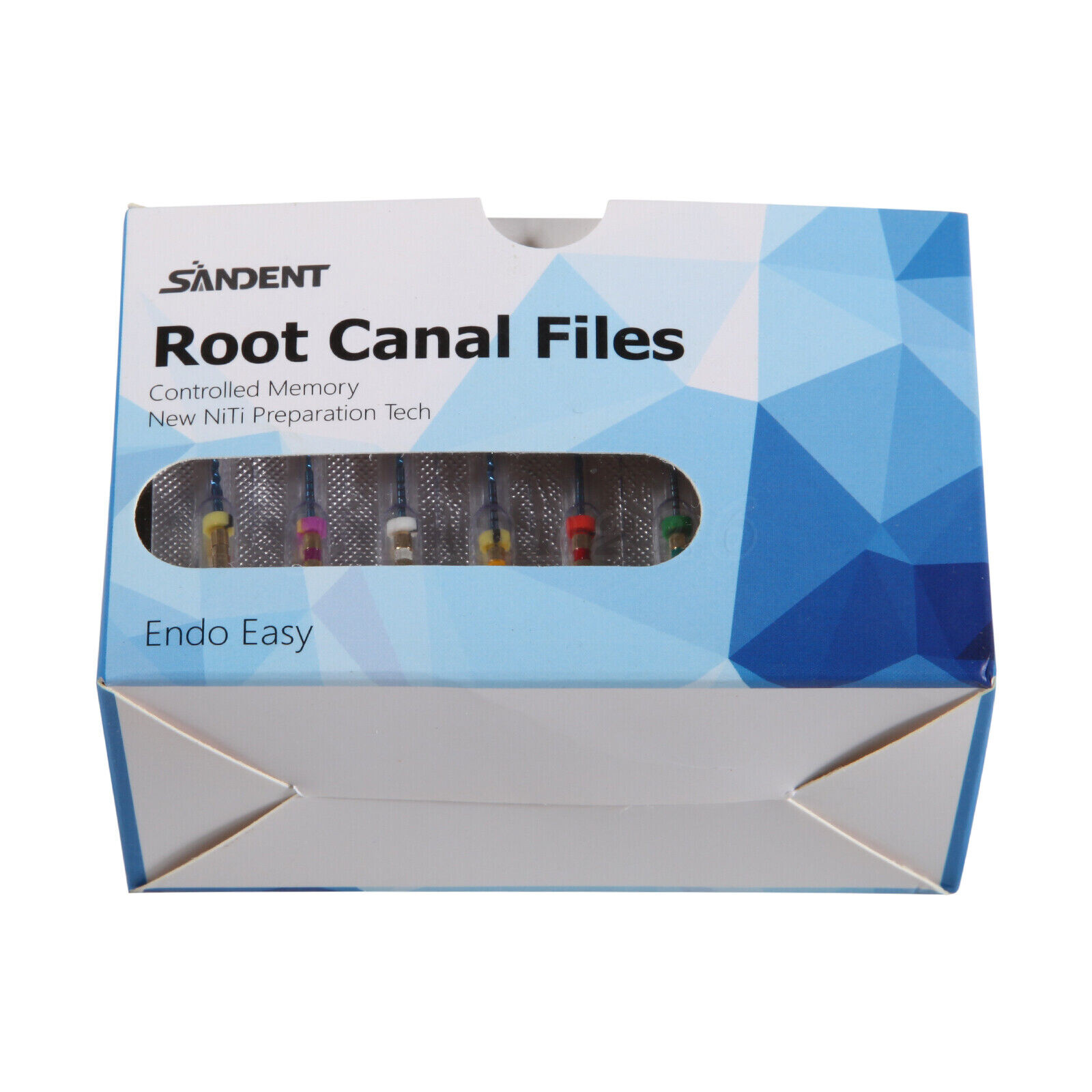 Dental Endodontic Endo Memory Engine Rotary Root Canal NiTi File 25mm files 6PCS
