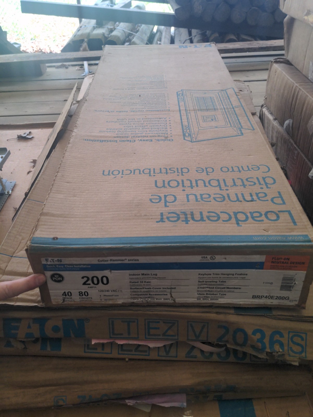 200AMP plug on Neutral Design BRP40E200G