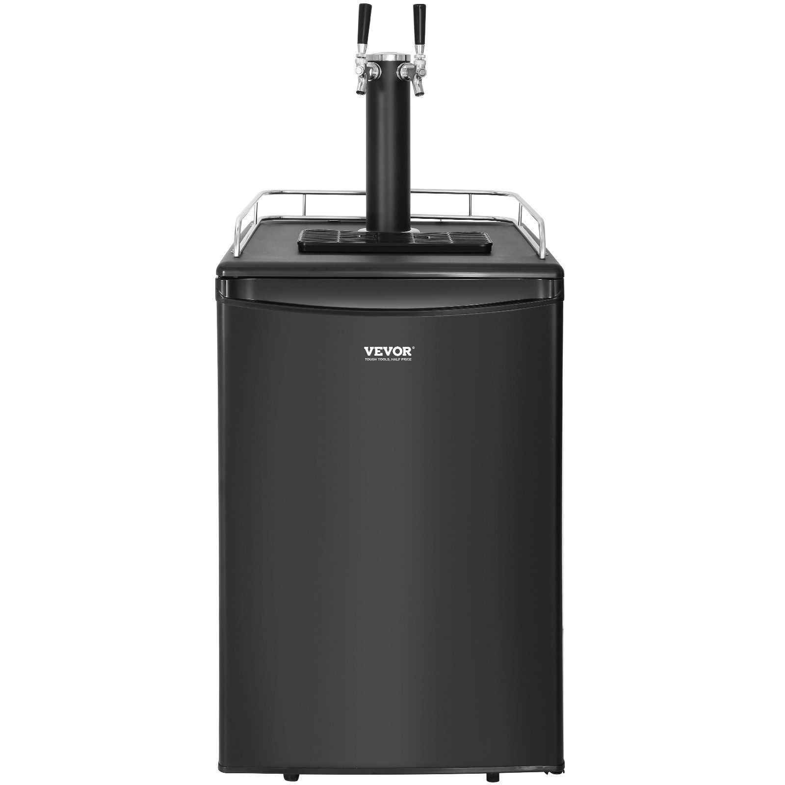 Integrated CO2 Beer Dispenser Dual Tap 32°F-50°F Operation