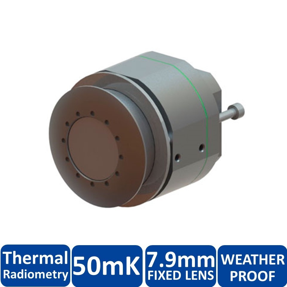 Mobotix FlexMount S15 50mk Thermal Radiometry thermographic Camera Sensor Module