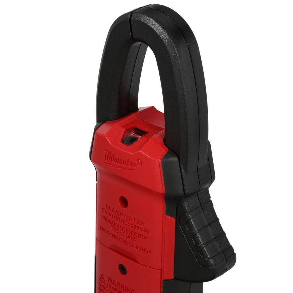 Milwaukee Clamp Meter Audible Alert+Auto Ranging+Backlit+Dual Voltage Indication