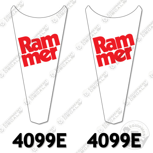 Fits Rammer 4099E Decal Kit Hammer – 7 YEAR OUTDOOR 3M VINYL!
