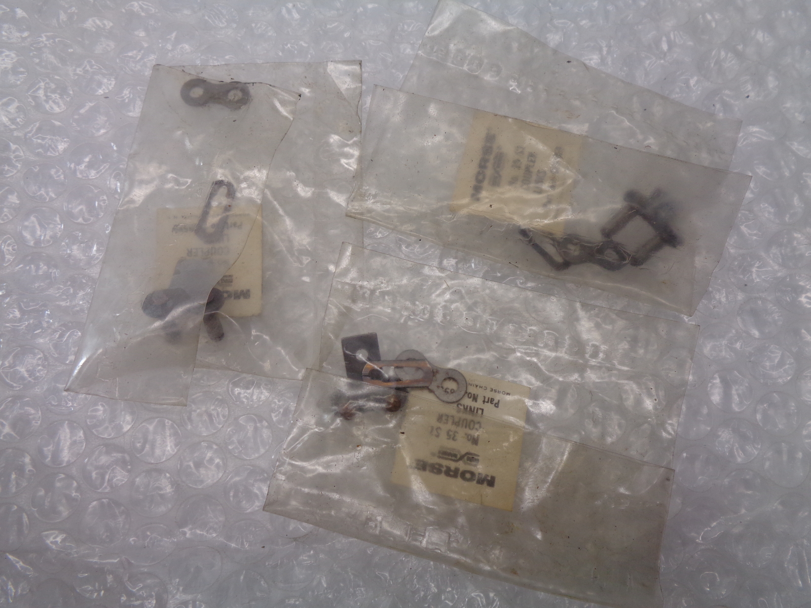 MORSE 35S1 089599 COUPLER LINK LOT OF 3 NSMP