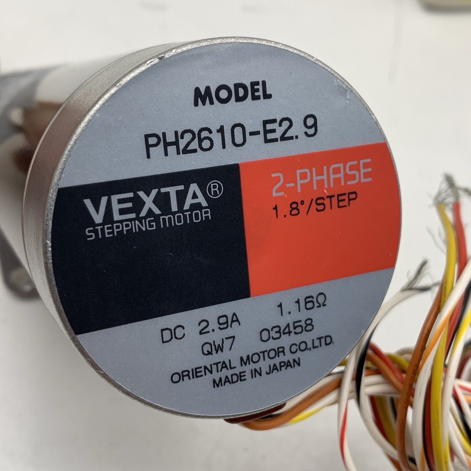Vexta Oriental PH2610-E2.9 2-Phase Stepper Stepping Motor 1.8° Step DC2.9A