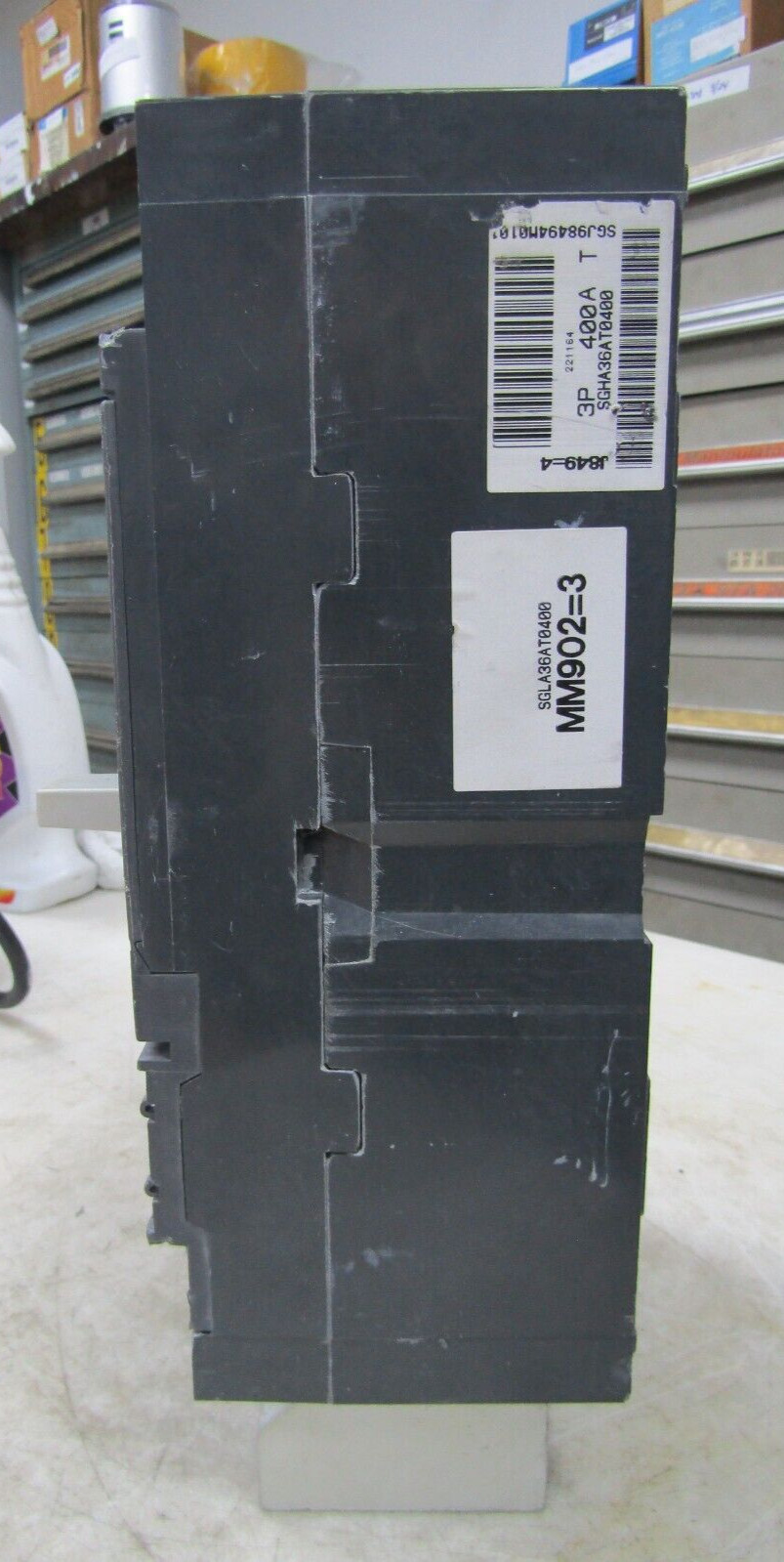 💥GE SPECTRA RMS 400A CURRENT LIMITING CIRCUIT BREAKER SGLA36AT0400 W/ 400A TRIP