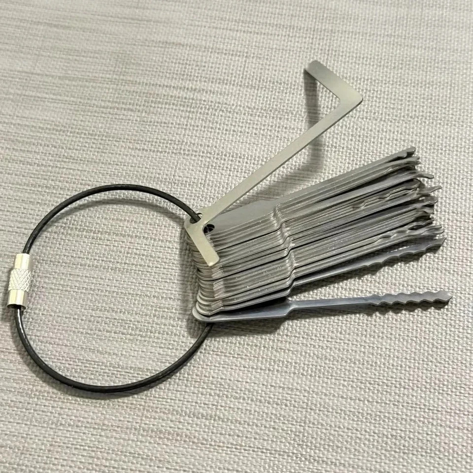 Door Opening Tool 22IN1 Universal Wrench Set Emergency Key Forgotten Kit