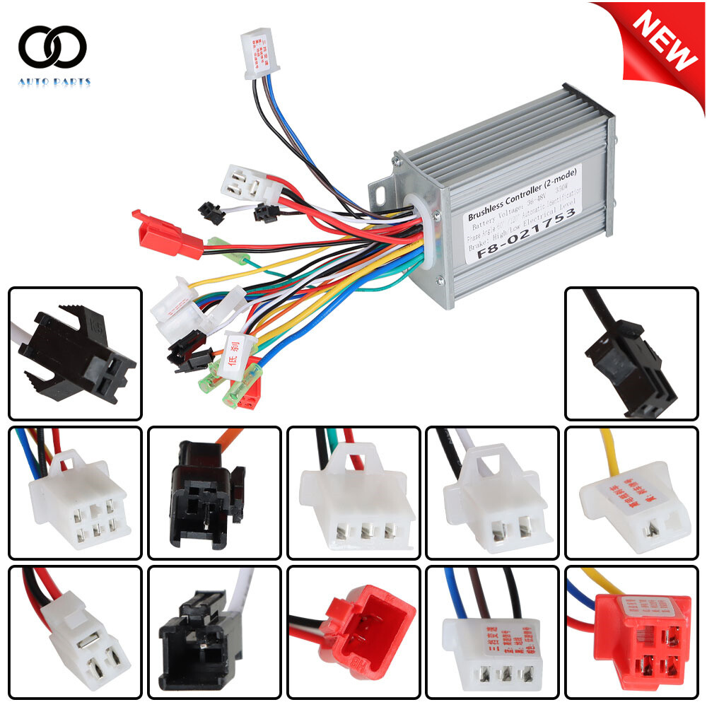 DC 36V/48V 350W Electric Bicycle E-bike Scooter Brushless Motor Speed Controller