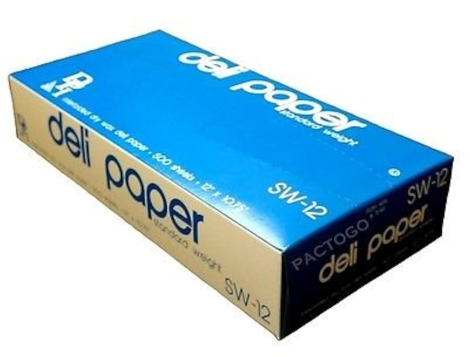12″ X 10.75″ Dry Waxed Deli Paper Pop-Up Sandwich Food Wrap Sheets (Pack of 500)