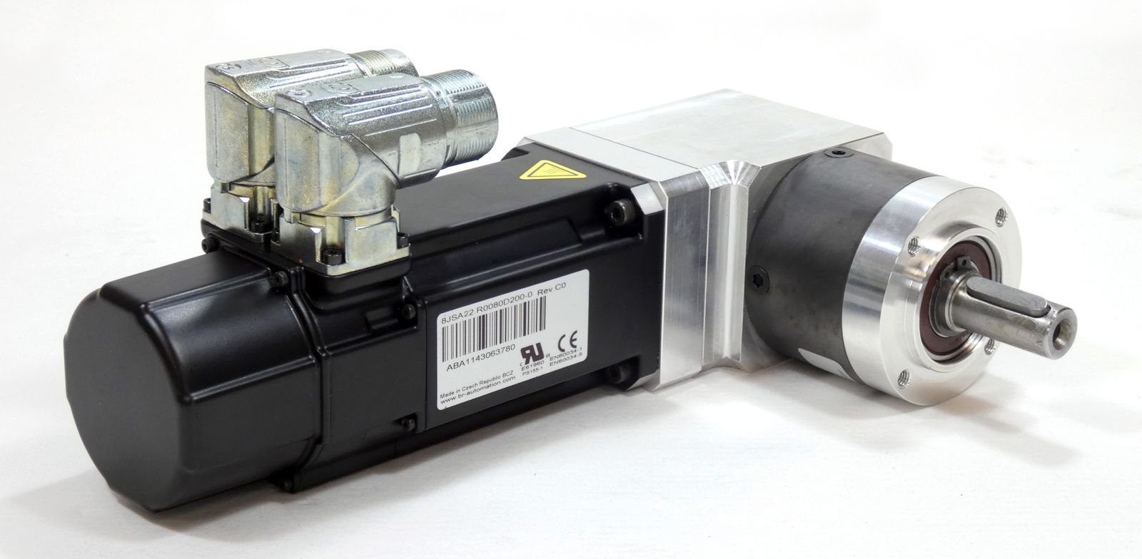 B&R 8JSA22.R0080D200-0 Rev. C0 0.62/0.83Nm 8000rpm + 8GA40-060–008S2J2 -Unused-