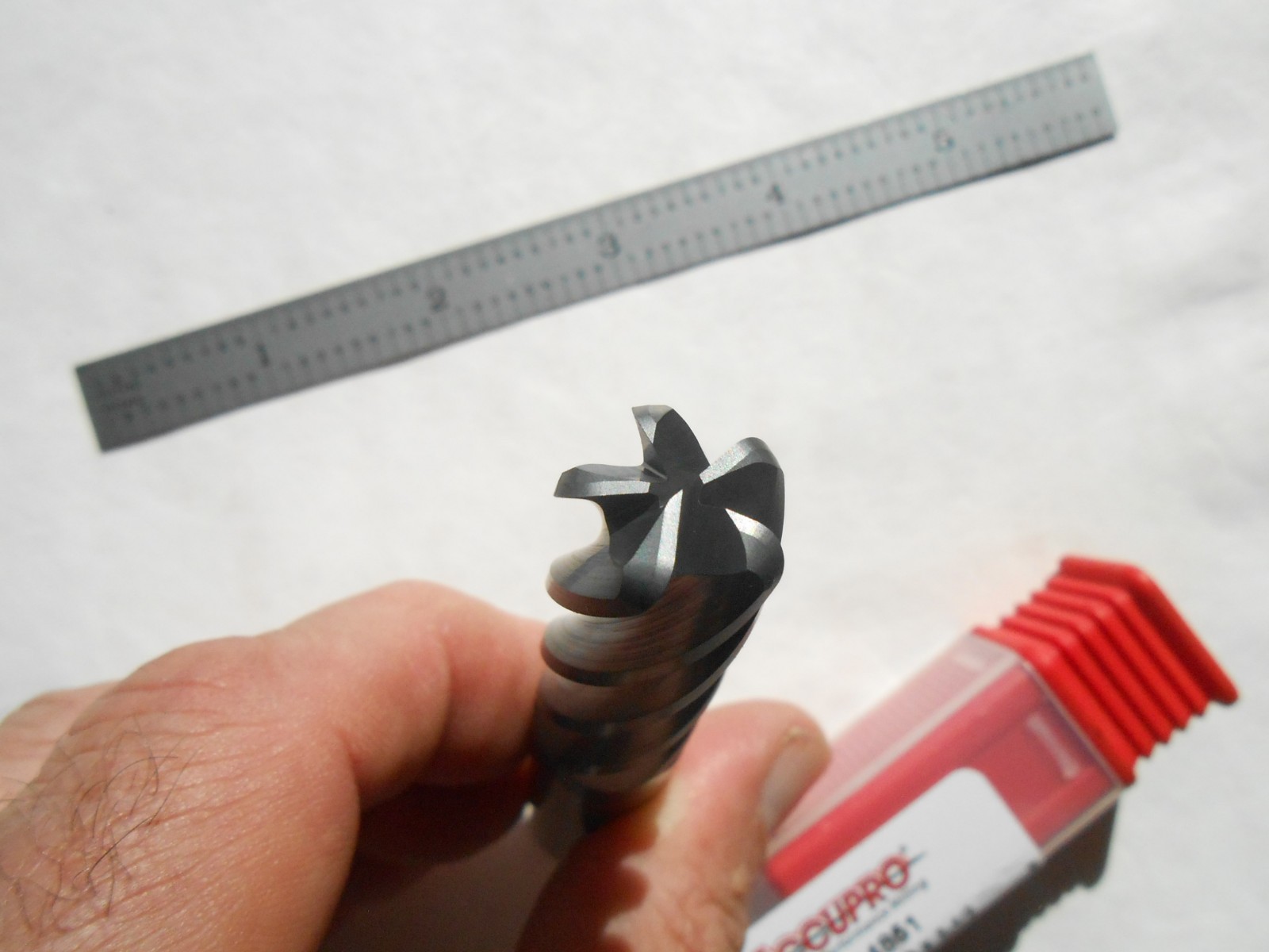 NEW ACCUPRO USA 5/8″ D. X 1-5/8″ LOC X 3-1/2″ L X .120″CR CC 5FL CARBIDE ENDMILL