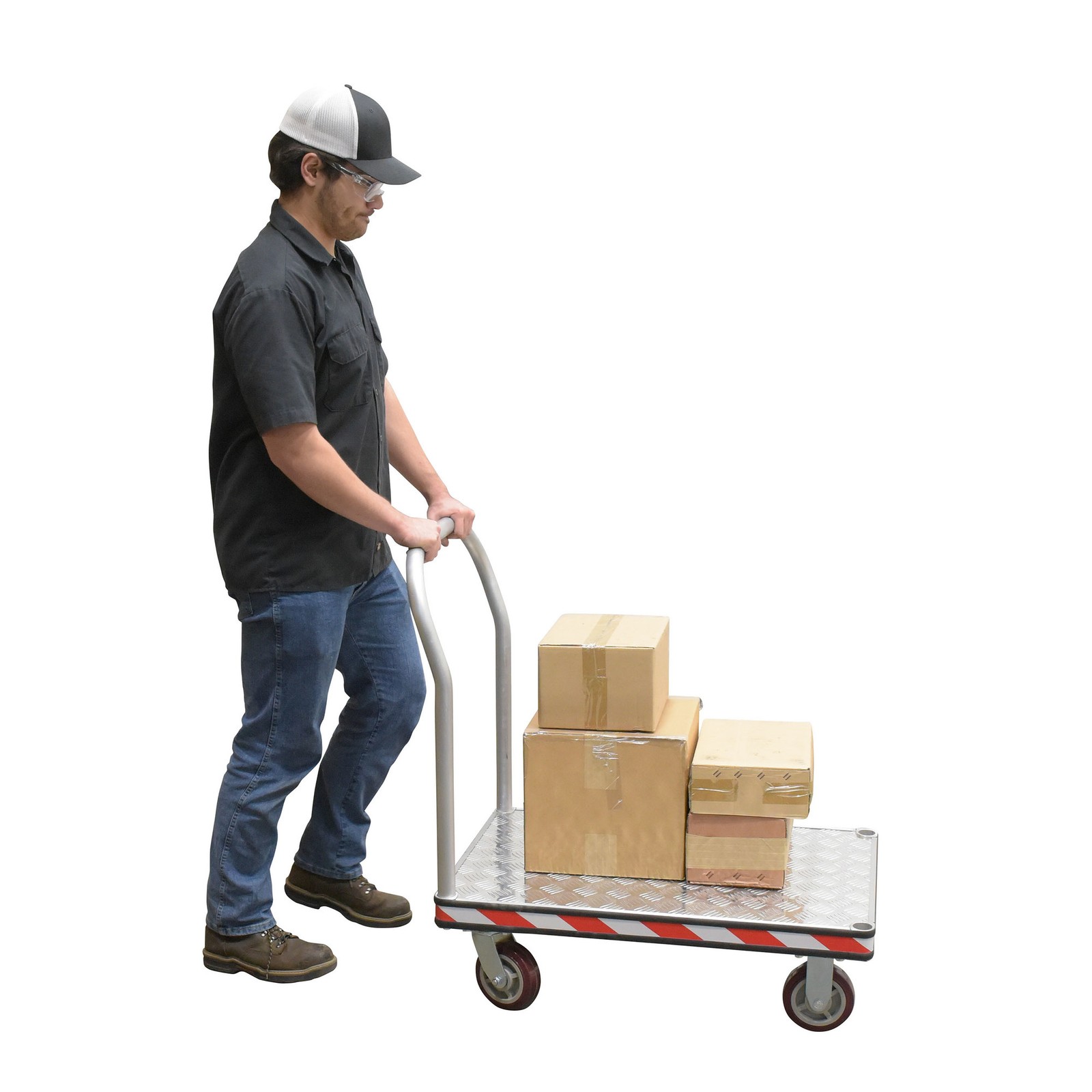 Vestil, Platform Truck 24×36, Capacity 3,600 lb, Platform Width 24 in, Model#