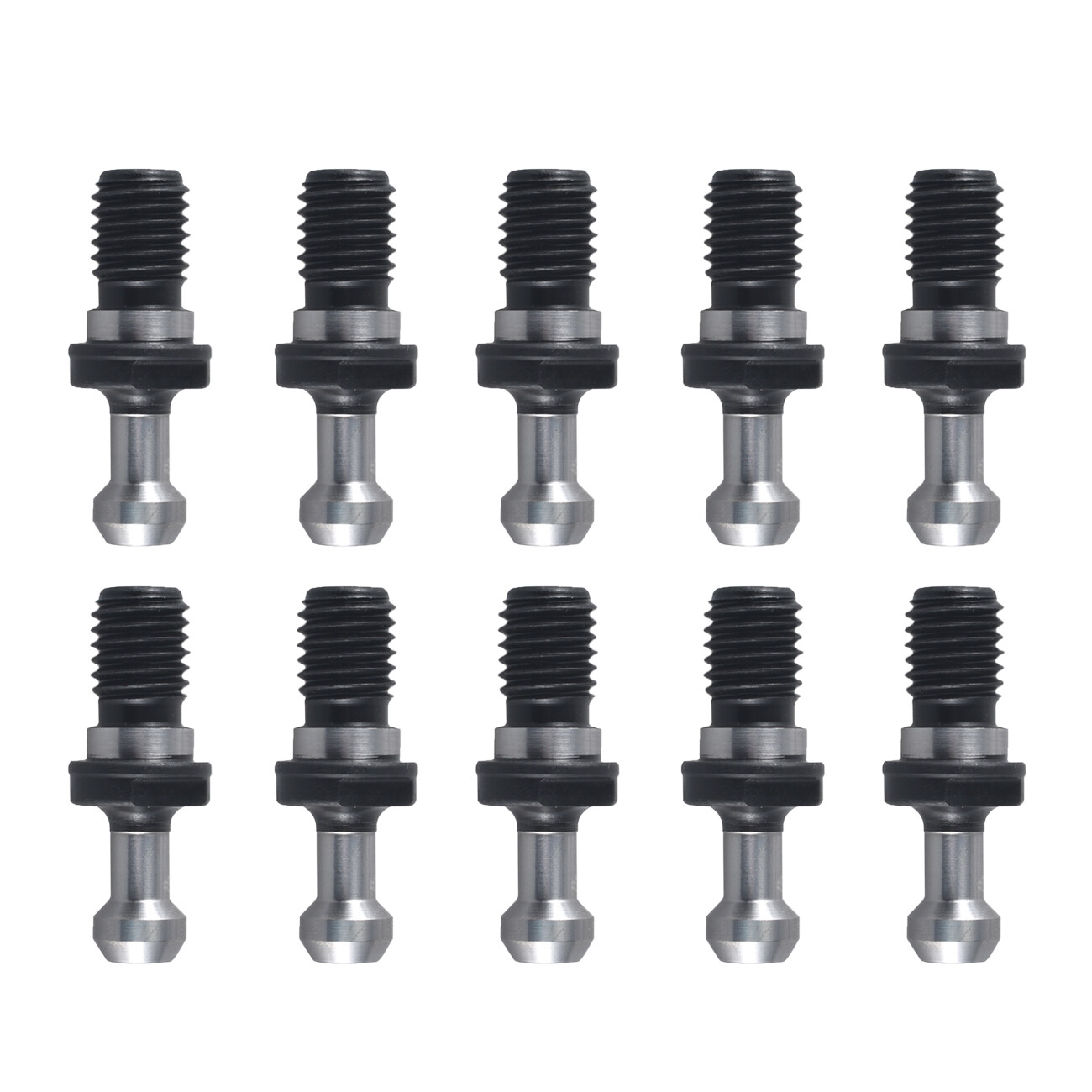 10pcs BT30 A45° BT30 Retention Knob M12 Pull Stud Tool Holder CNC Drill Fit HASS