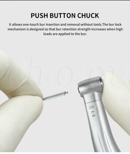 Woodpecker Style 1:5 Contra Angle LED Handpiece