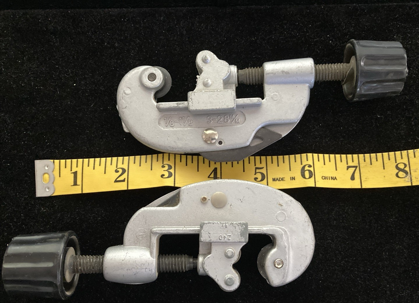 Pair of BRASSCRAFT BCT004 Tube Cutter Copper,PVC,Conduit 1/8″to1-1/8″O.D. Lot 2