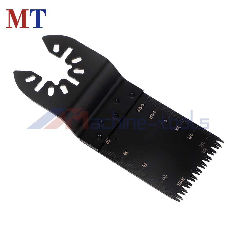 48 Pcs Universal Oscillating Multitool Quick Release Saw Blades for Metal Wood