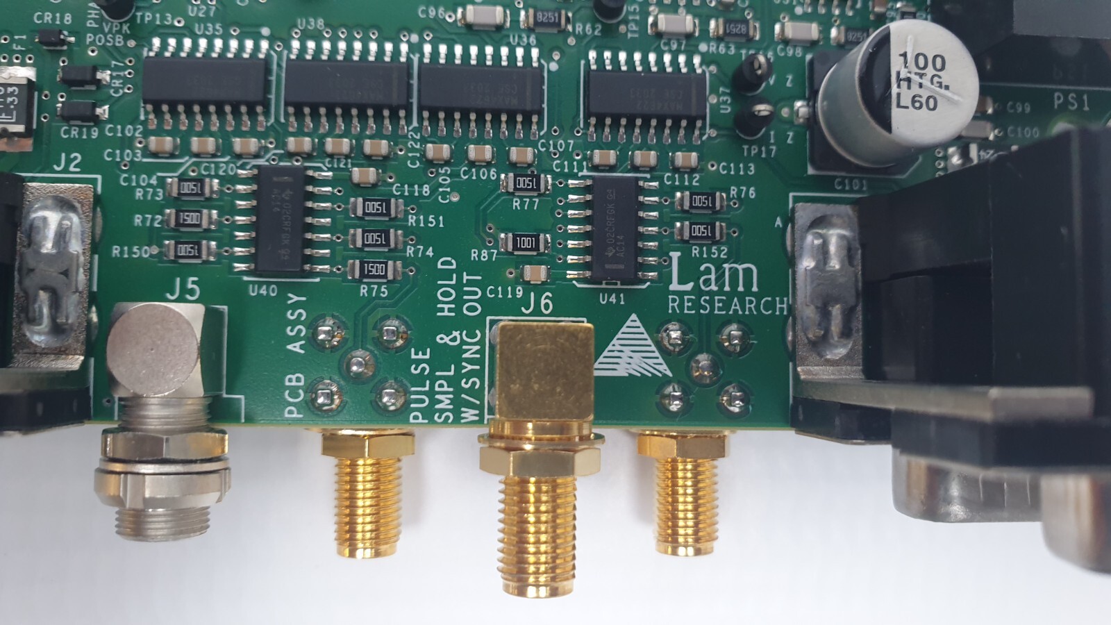 Lam Research 810-048219-022 Rev C PCB Assembly Pulse Sample & Hold with Sync Out