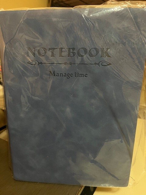 1pc, A4 Super Large Notebook, 180 Sheets/360 Pages, High-Quality Journal Blue